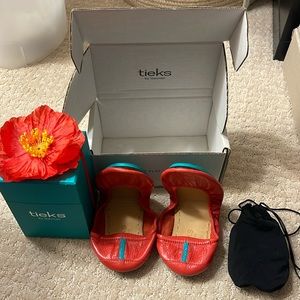 Tieks foldable ballet flats, Italian leather